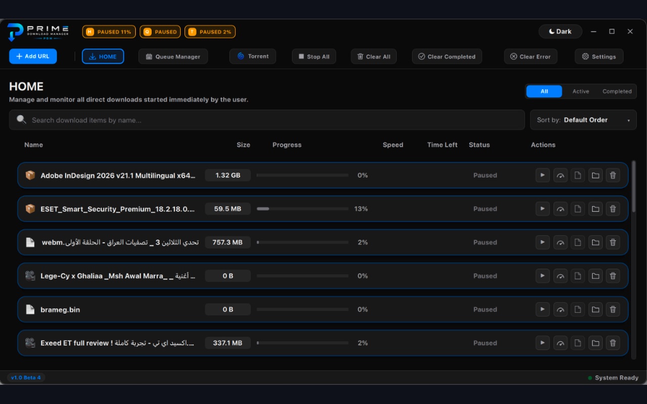 Prime Download Manager